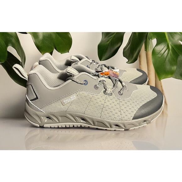 NEW Worldwide Sportman Women's Shoes Gray Lace up Sneaker Tennis Size 10.5 - Picture 2 of 4